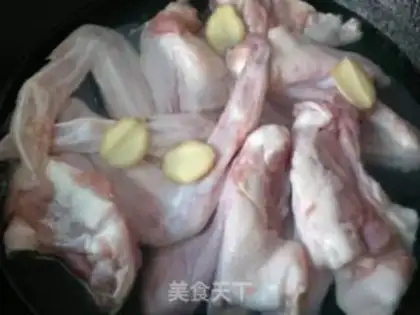 Make fontanel duck wings step 1