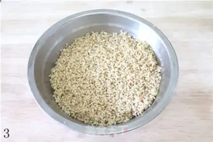 Make Chestnut and mushroom meat rice dumplings step 2