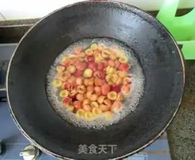 Make Cherry in syrup step 1