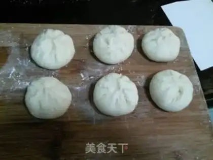 Make Pork buns with mushroom and cabbage step 3