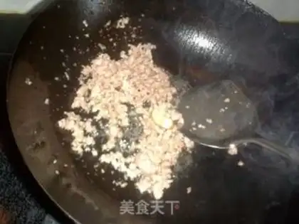 Make glutinous rice fried rice step 3