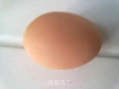Make bowknot egg fried rice step 2
