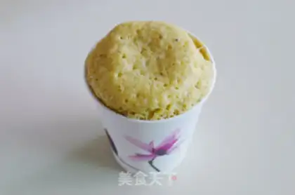 Make Microwave cake step 5