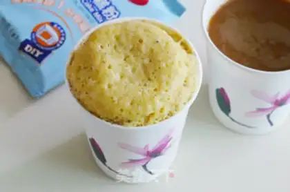 Make Microwave cake step 8