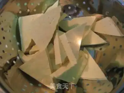 Make Japanese Teraki tofu step 1