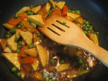 Make Japanese Teraki tofu step 11
