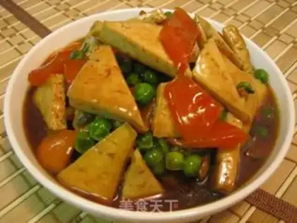Make Japanese Teraki tofu step 12