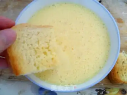 Make Fragrant toast pudding step 7