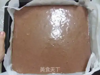Make Colored wave dot cake roll step 15