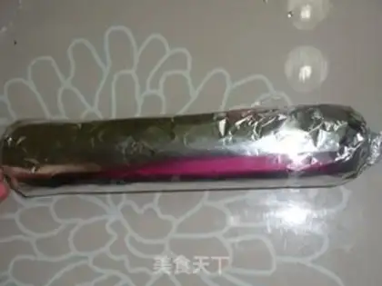 Make Colored wave dot cake roll step 18