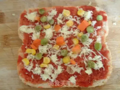 Make mini pizza step 5