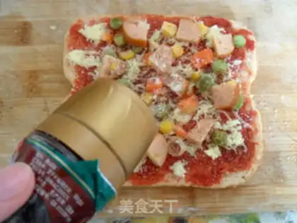 Make mini pizza step 7