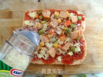 Make mini pizza step 8