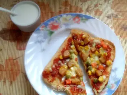 Make mini pizza step 12