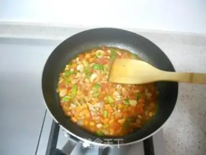 Make Spaghetti with tomato sauce step 8