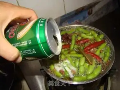 Make salted edamame step 5