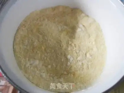 Make Bamboo stick corn hot dog step 1