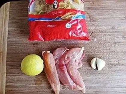 Make Fried chicken breast with honey and lemon step 0
