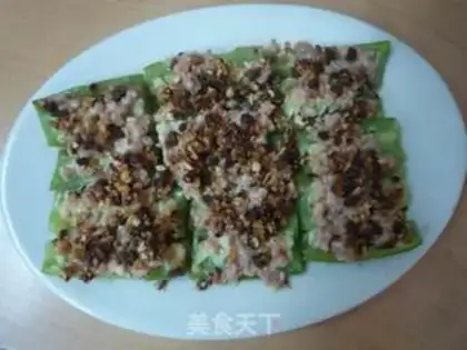 Make Steamed loofah step 6