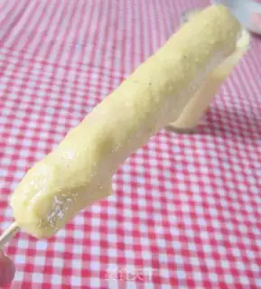 Make Bamboo stick corn hot dog step 9