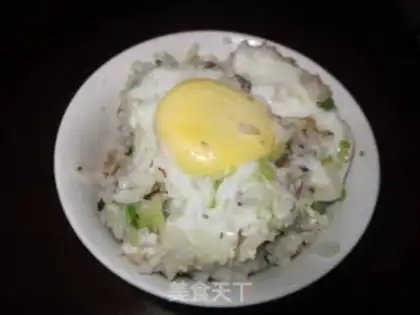 Make Rice with shredded pork and mushrooms step 9