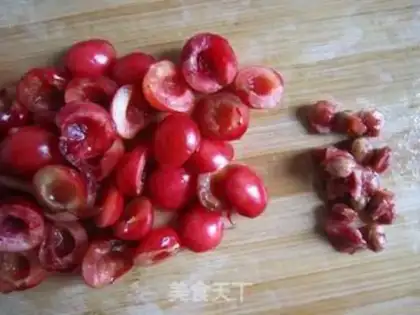 Make Cherry Mousse step 16