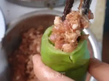 Make Tiger skin pepper step 2