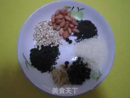 Make Tonifying kidney health porridge step 0