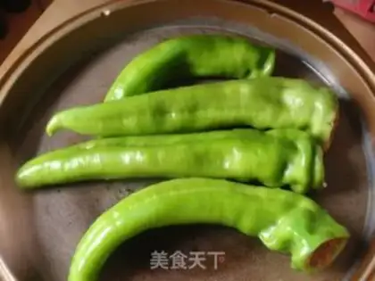 Make Tiger skin pepper step 4