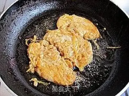 Make Fried chicken breast with honey and lemon step 19
