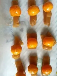Make egg yolk cake step 3