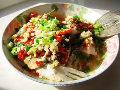 Make chopped fish with pepper step 5