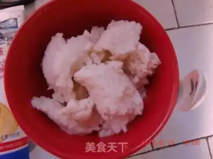 Make Homemade shaved ice step 1