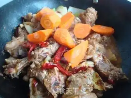 Make Naan wrapped pork step 4