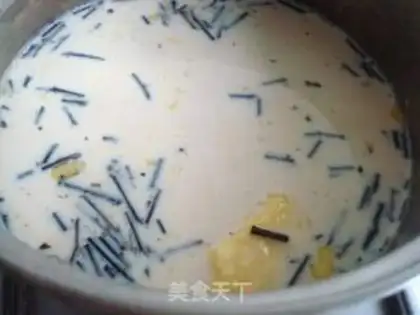 Make milk tea step 7