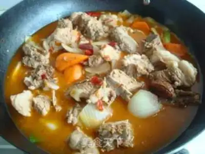 Make Naan wrapped pork step 6