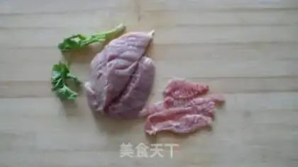 Make Blanch pork in water step 0