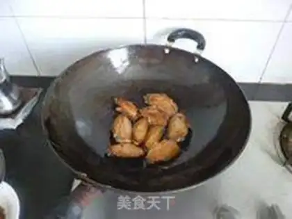 Make Cola chicken wings step 3