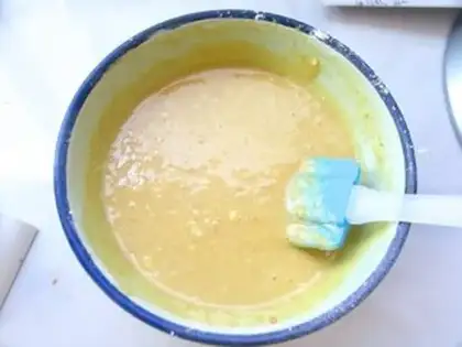 Make Milk tea honey bean cake roll step 7