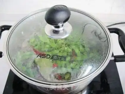 Make Tea fragrant edamame step 4