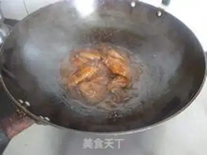 Make Cola chicken wings step 7