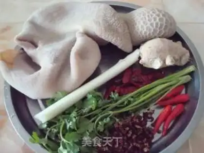 Make stir-fried mutton tripe step 0