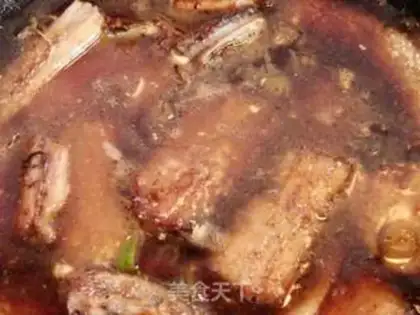 Make braised hairtail step 6