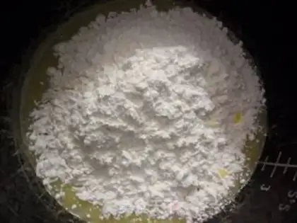 Make almond crisps step 2