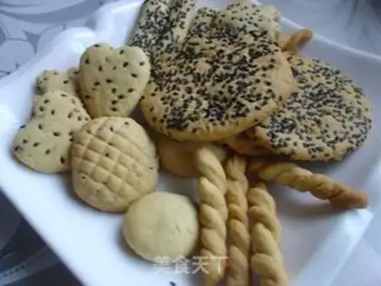 Make Sesame biscuits step 11