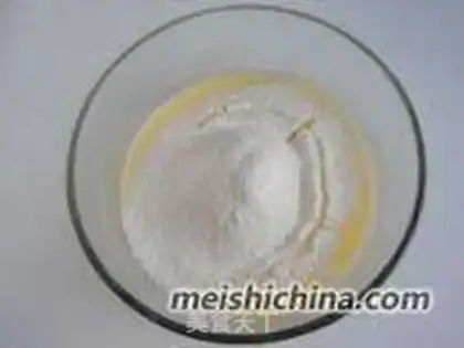 Make Blueberry cake roll step 5