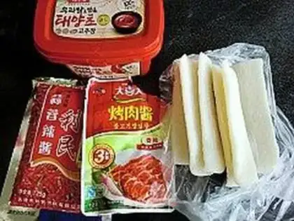 Make Pan-fried rice cakes step 0