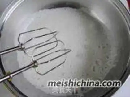 Make Blueberry cake roll step 7