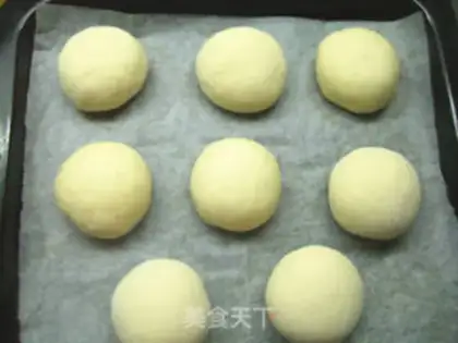 Make Bean paste flower bread step 6