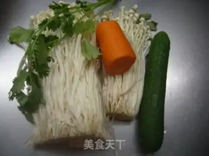 Make Spicy cold mushroom step 0